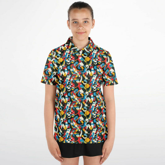 Youth Polo Shirt - AOP