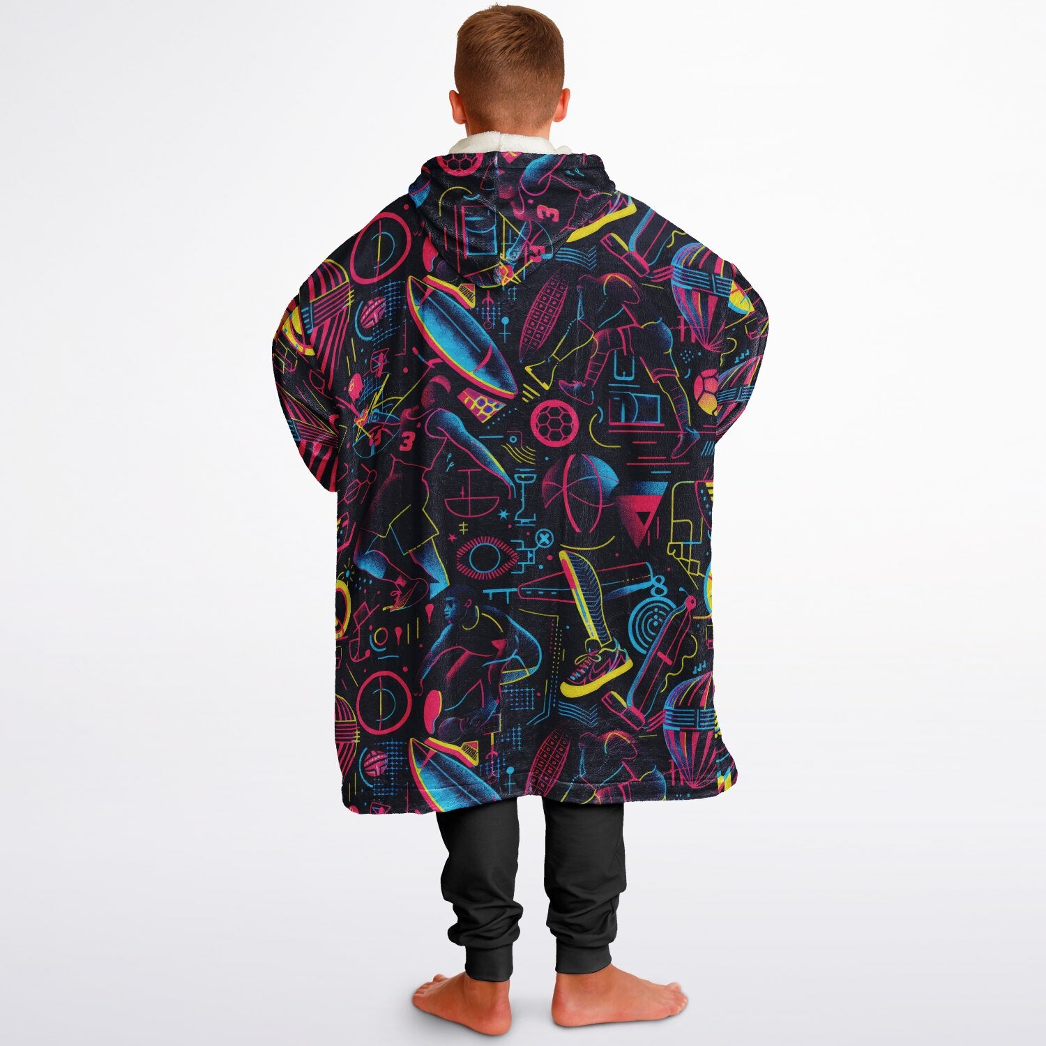 Youth Snug Hoodie Economy - AOP