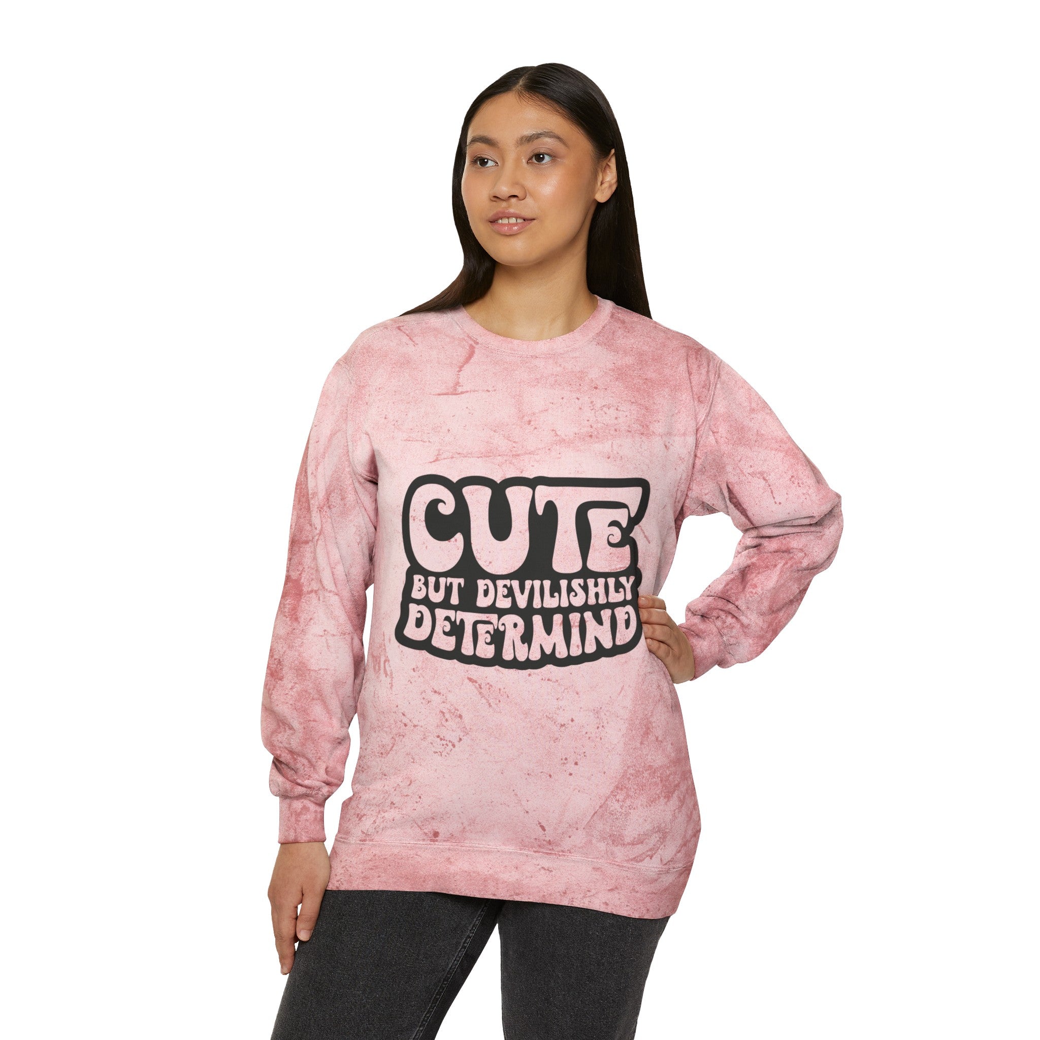 Color Blast Crewneck Sweatshirt