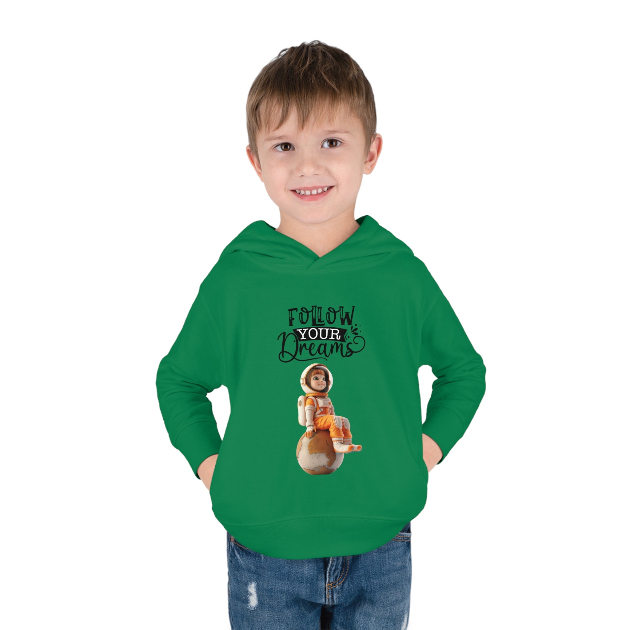 Toddler Pullover Fleece Hoodie