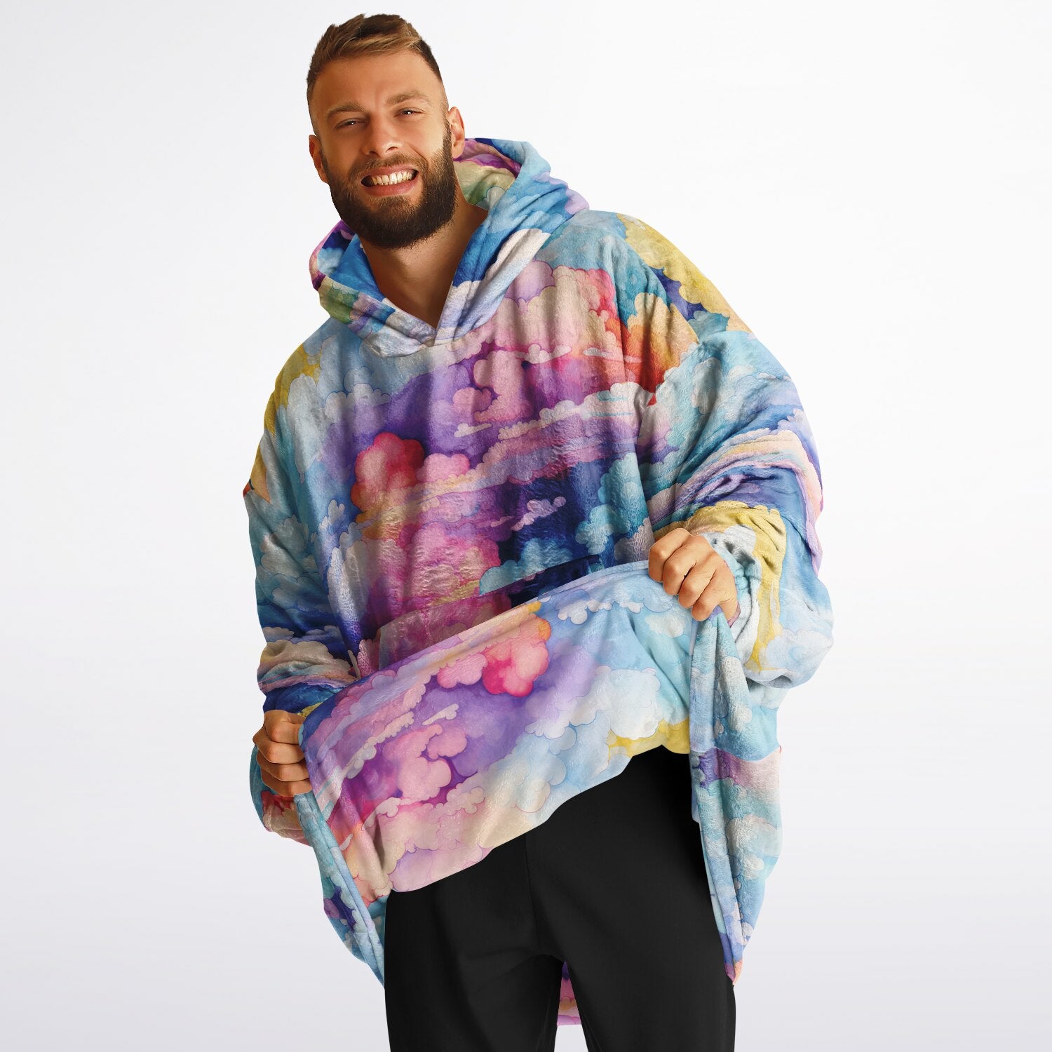 Reversible Snug Hoodie - AOP