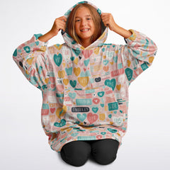 Youth Snug Hoodie Economy - AOP