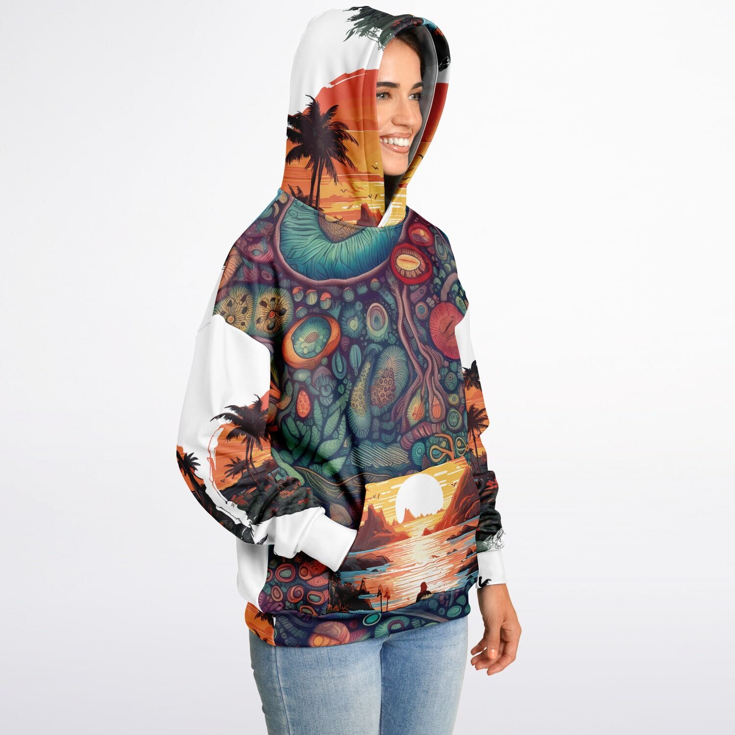 Heavyweight Oversized Hoodie - AOP