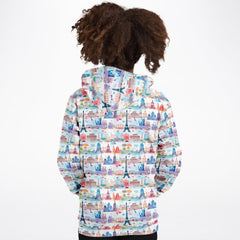 World Wonders : Icons Unite - Kids Hoodie