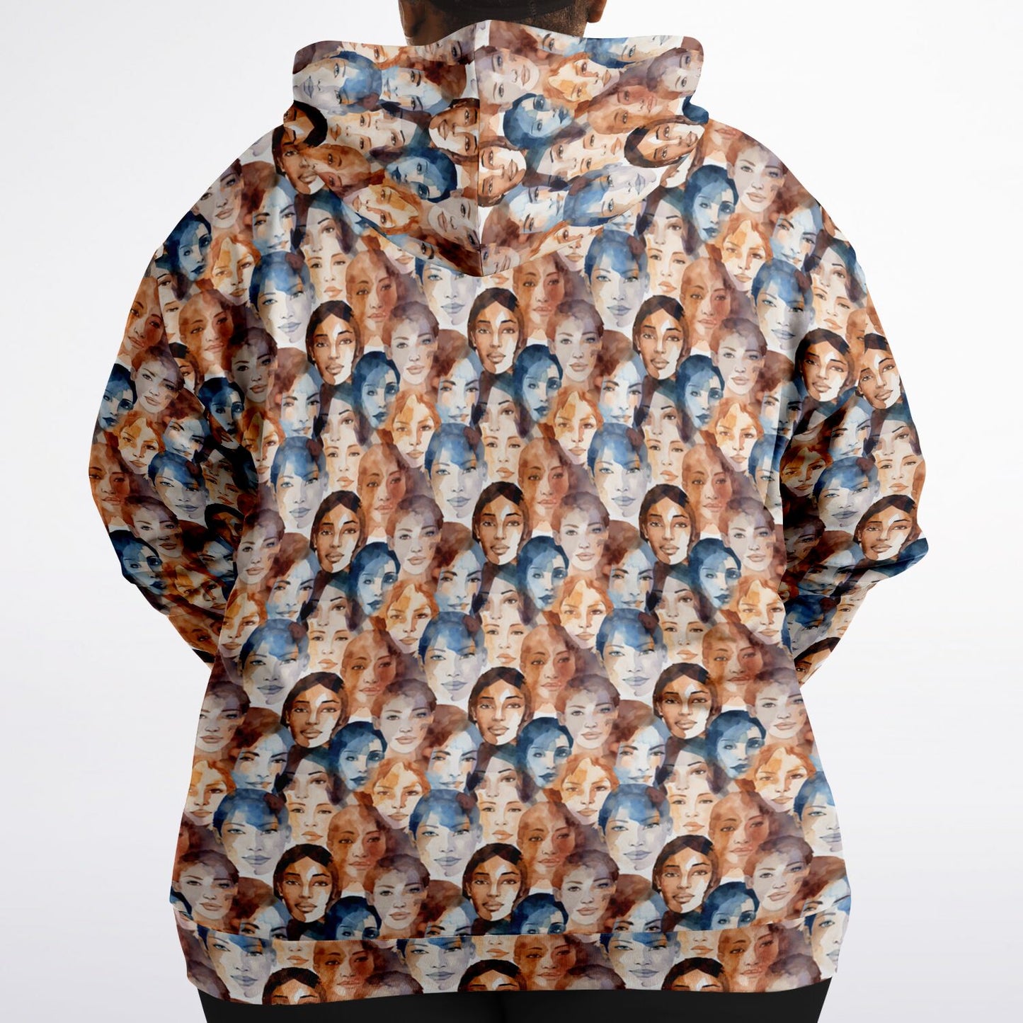 Fashion Plus-size Zip hoodie