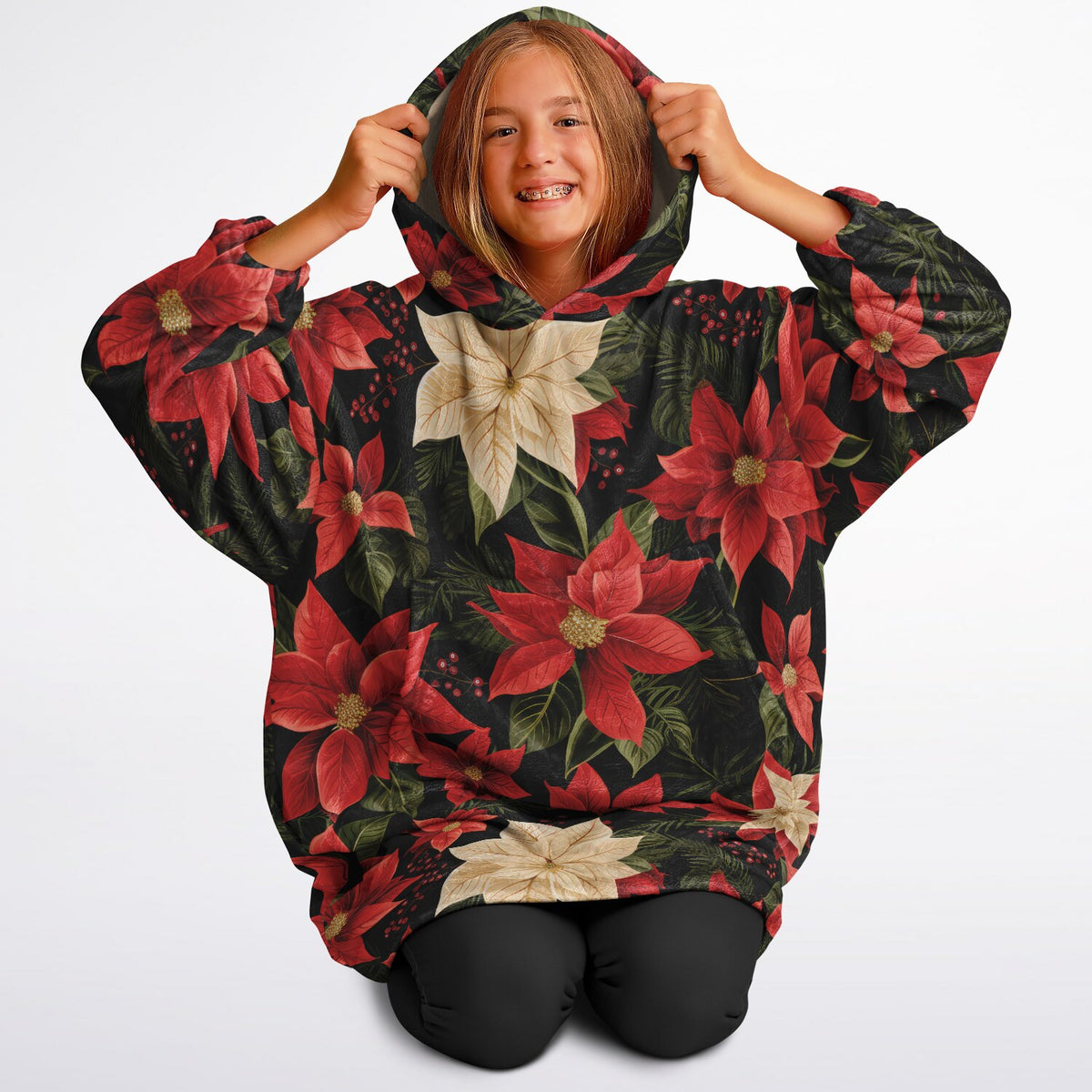 Youth Snug Hoodie Economy - AOP